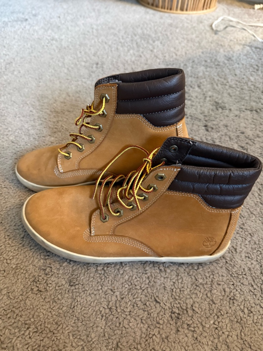 Timberland Wheat Brown High-Top Boots